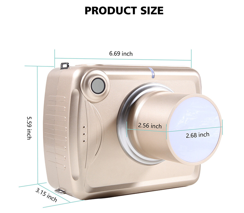 Dental Digital Portable X Ray Camera High Frequency Dentist Intraoral Imaging Unit